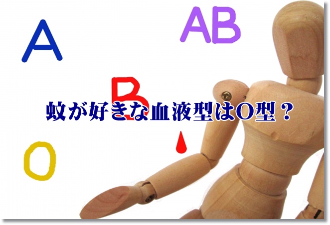 蚊に刺されやすい血液型はO型ってホンマ？刺されるとかゆくなるのはなぜ？