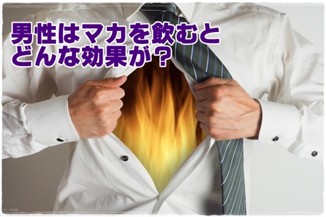 男性が得られるマカの効果は？