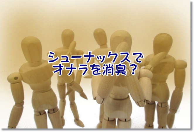 シューナックスでオナラを消臭？