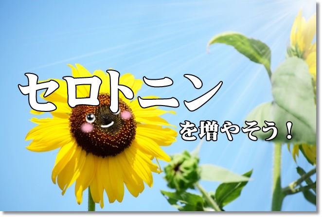 セロトニンを増やして、介護疲れによるストレスを解消！