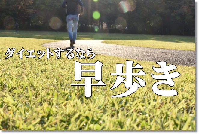 散歩でダイエットするなら早歩きが大事？